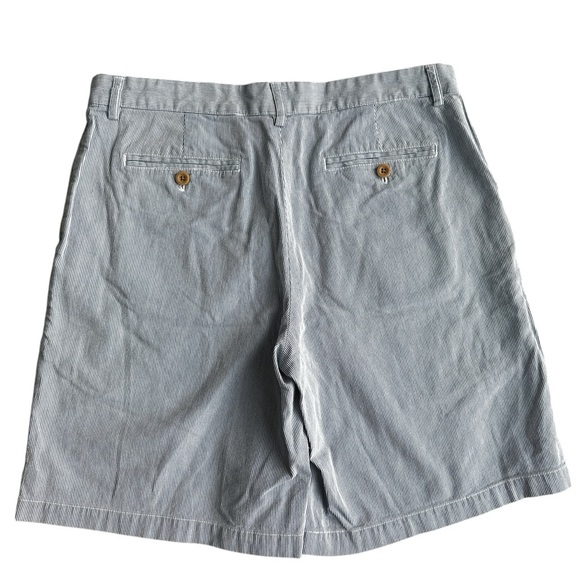 Vineyard Vines Blue & White Seersucker Men's Shorts - Picture 3 of 3